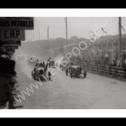 Photo d'époque Automobile n°03 - bugatti type 35 GP - photographe Victor Forbin