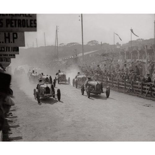 Photo d'époque Automobile n°03 - bugatti type 35 GP - photographe Victor Forbin