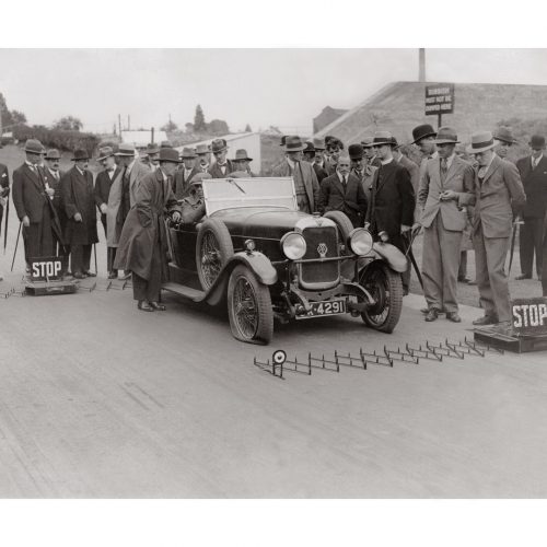 Photo d'époque Automobile n°31 - Riley Nine Monaco - photographe Victor Forbin