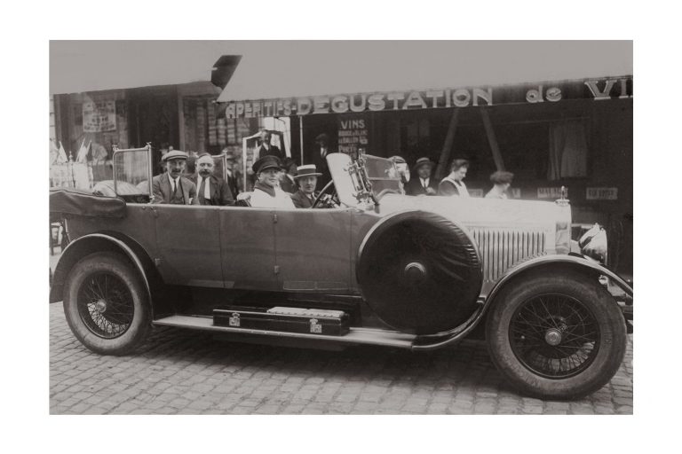 Photo d'époque Automobile n°42 - voiture Hotchkiss