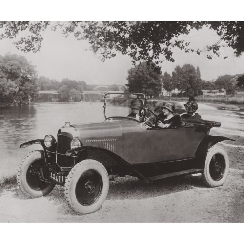 Photo d'époque Automobile n°52 - Citroën Trèfle -photographe Victor Forbin