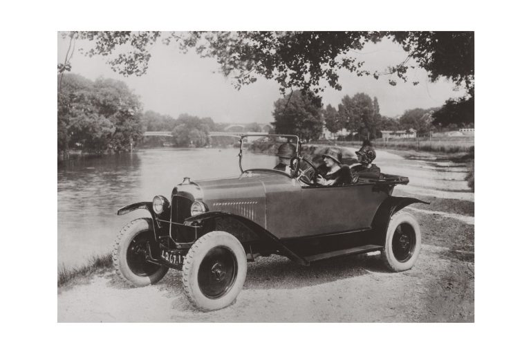 Photo d'époque Automobile n°52 - Citroën Trèfle -photographe Victor Forbin