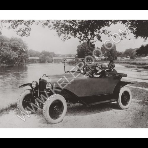 Photo d'époque Automobile n°52 - Citroën Trèfle -photographe Victor Forbin