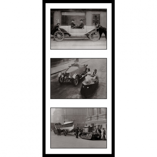 Photo d'époque Automobile n°57 - triptyque Victor Forbin