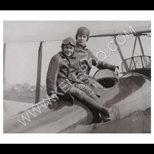 Photo d'époque dans les airs n°04 - photographe Victor Forbin