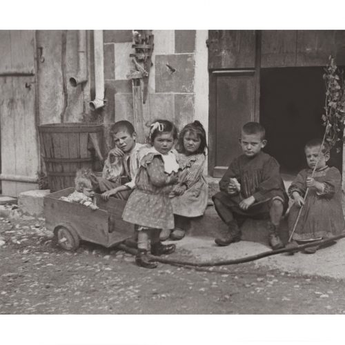 Photo d'époque Enfance n°01 - Auvergne - Mai 1908