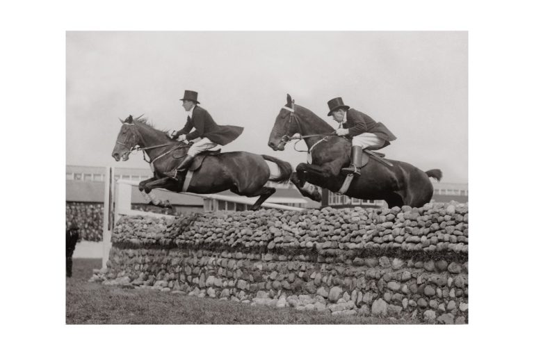 Photo d'époque Equitation n°14 - photographe Victor Forbin