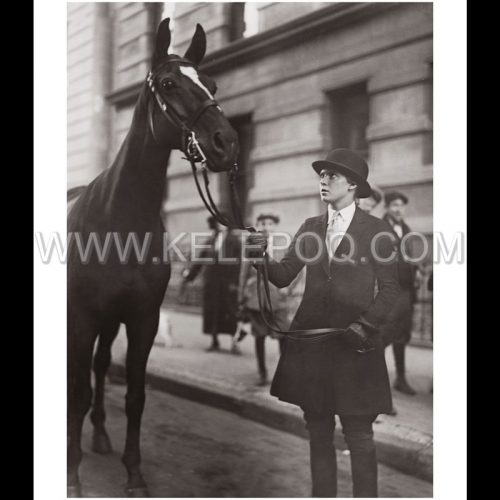 Photo d'époque Equitation n°23 - photographe Victor Forbin