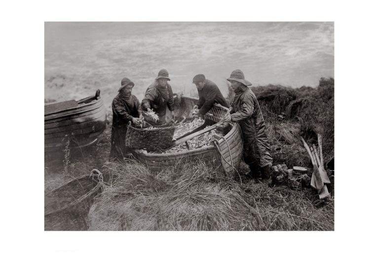 Photo d'époque pêche n°09 - photographe Victor Forbin