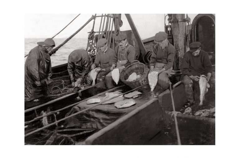 Photo d'époque pêche n°21 - photographe Victor Forbin