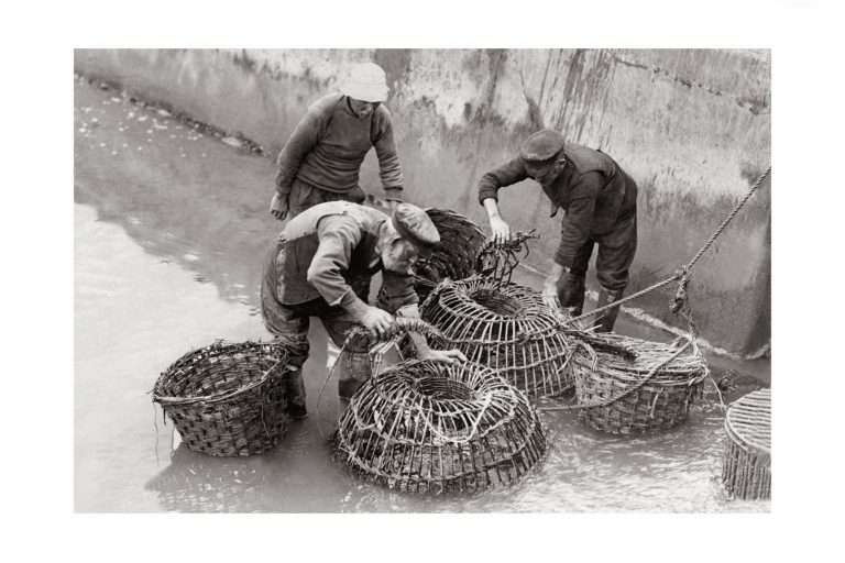 Photo d'époque pêche n°32 - photographe Victor Forbin