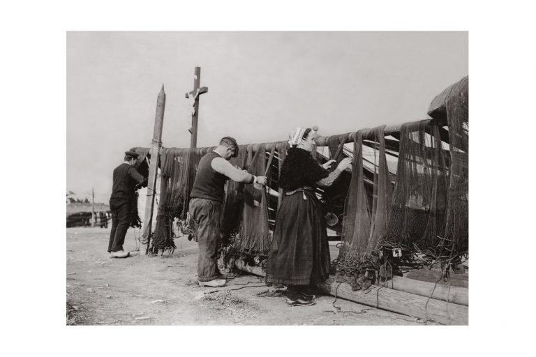 Photo d'époque pêche n°36 - photographe Victor Forbin