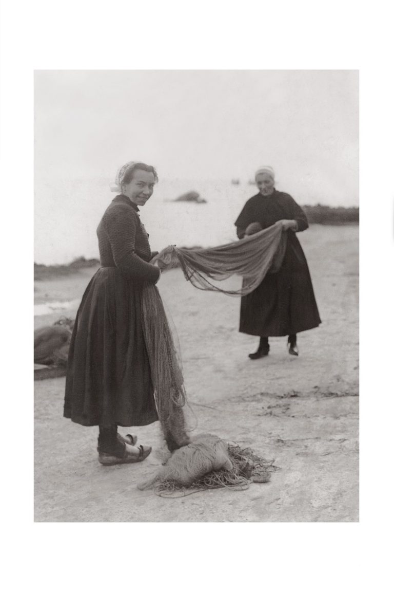 Photo d'époque pêche n°40 - photographe Victor Forbin