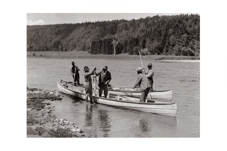 Photo d'époque pêche n°42 - photographe Victor Forbin