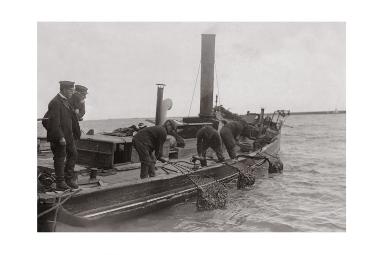 Photo d'époque pêche n°49 - photographe Victor Forbin