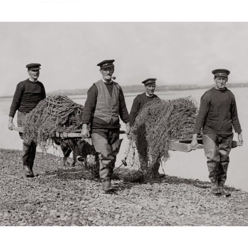 Photo d'époque pêche n°55 - photographe Victor Forbin