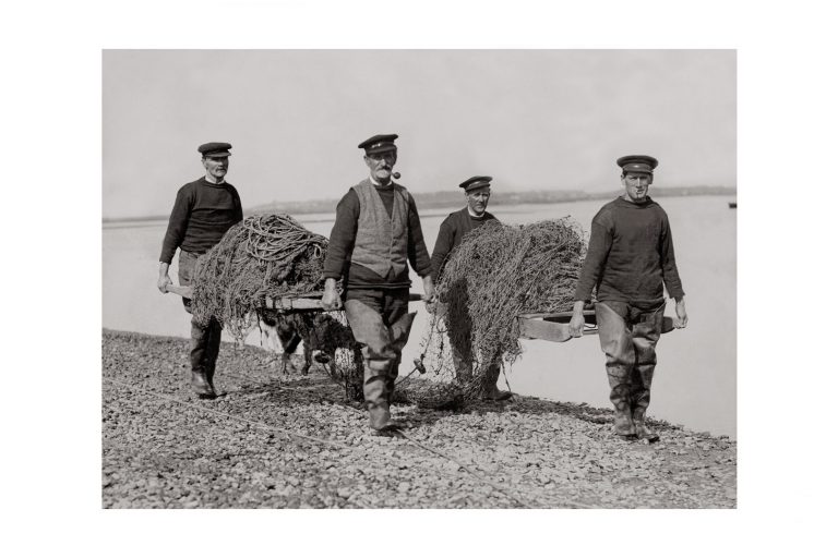 Photo d'époque pêche n°55 - photographe Victor Forbin