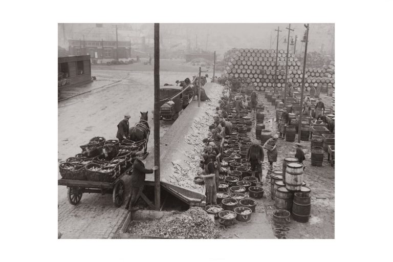 Photo d'époque pêche n°59 - photographe Victor Forbin