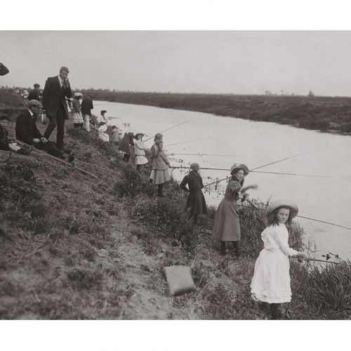 Photo d'époque pêche n°60 - photographe Victor Forbin