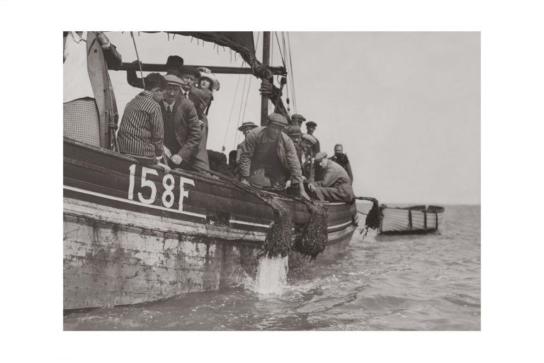 Photo d'époque pêche n°63 - photographe Victor Forbin