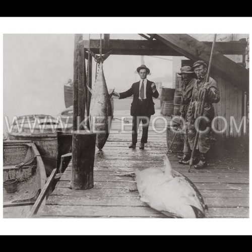 Photo d'époque pêche n°25 - photographe Victor Forbin