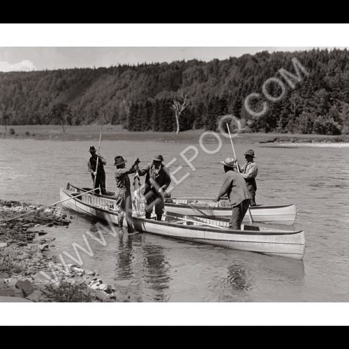 Photo d'époque pêche n°42 - photographe Victor Forbin