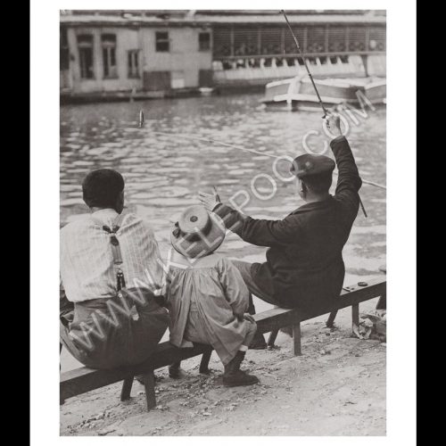 Photo d'époque pêche n°58 - photographe Victor Forbin