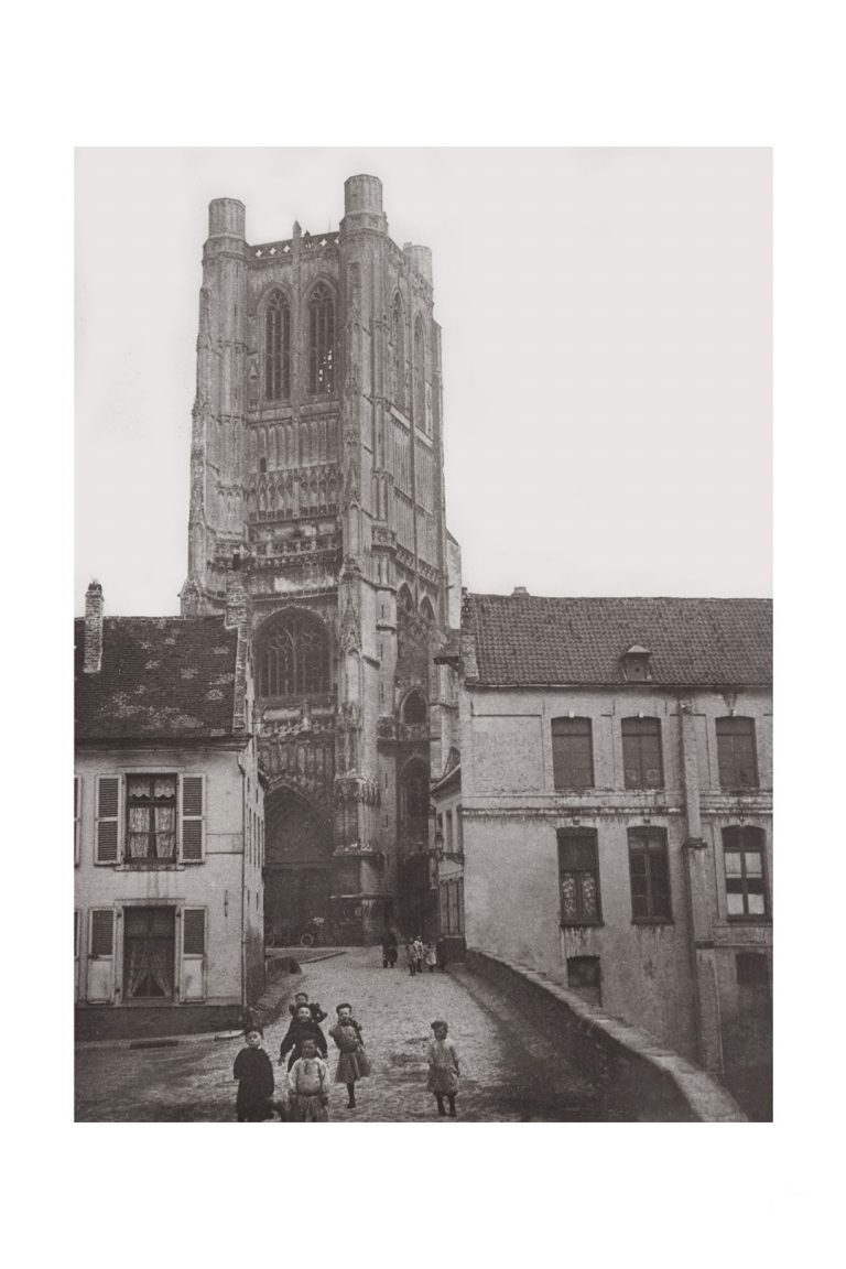 Photo d'époque urbain n°07 - Saint-Omer - 1908