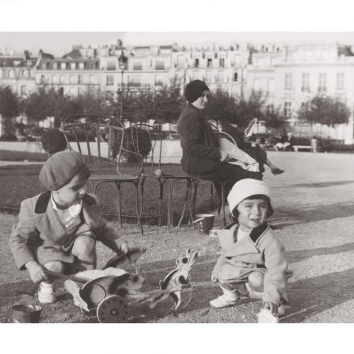 Photo d'époque tendre enfance n°10 - Champs de Mars Paris - 1934