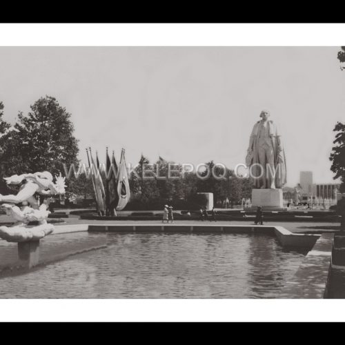 Photo d'époque New-York n°07 - Statue Georges Washington - exposition universelle 1939