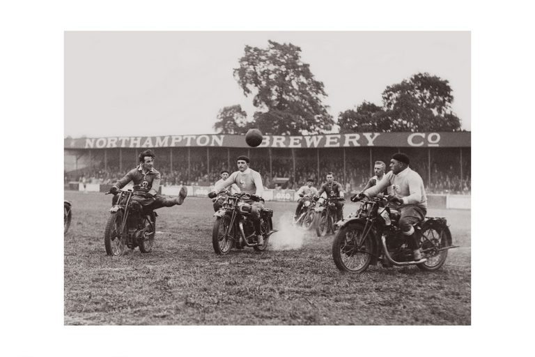 Photo d'époque sport n°14 - moto-ball