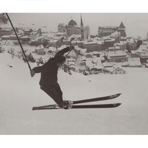 Photo d'époque sport n°15 - saut à ski - JO hiver