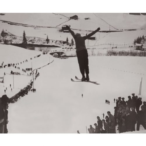 Photo d'époque Sport n°16 - saut ski