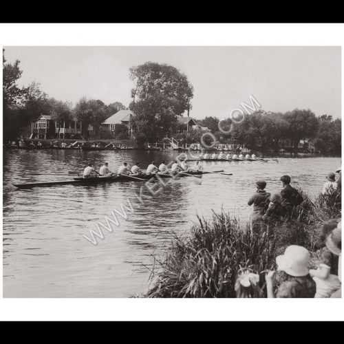 Photo d'époque sport n°29 - aviron - regate Staines - Photographe V. Forbin