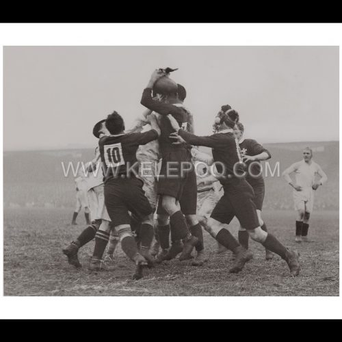 Photo d'époque sport n°06 - rugby - photographe Victor Forbin