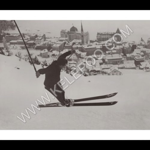 Photo d'époque sport n°15 - saut à ski - JO hiver