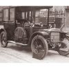 Photo d'époque Automobile n°62 - brosse anti-boue voiture Londres