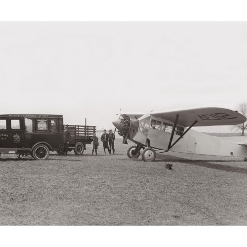 Photo d'époque dans les airs n°06 - photographe Victor Forbin