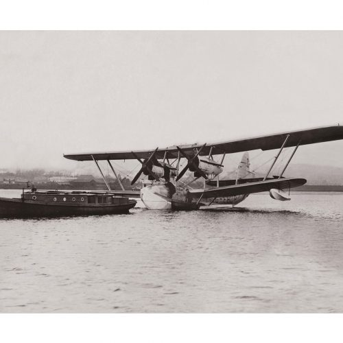 Photo d'époque dans les airs n°10 - avion Cobham