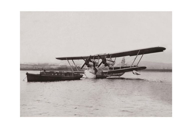 Photo d'époque dans les airs n°10 - avion Cobham