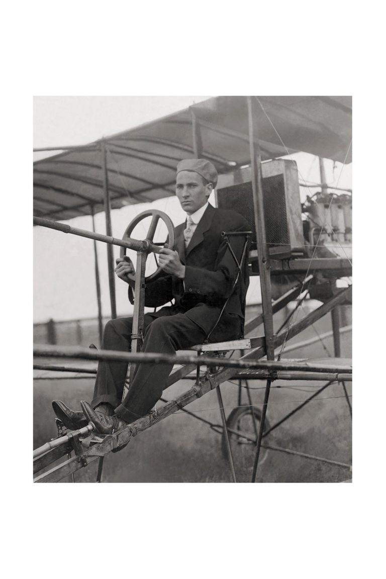 Photo d'époque dans les airs n°13 - avion Belle Epoque