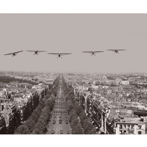 Photo d'époque dans les airs n°14 - défilé 14 juillet Paris