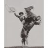 Photo d'époque Equitation n°44 - cowboy Cy Compton - photographe Victor Forbin