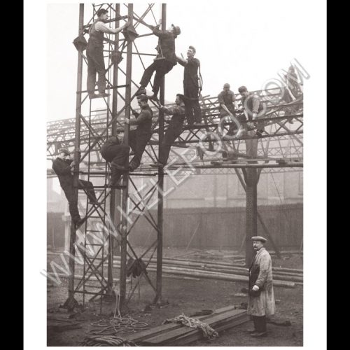 Photo d'époque industries n°05 - travail de l'acier