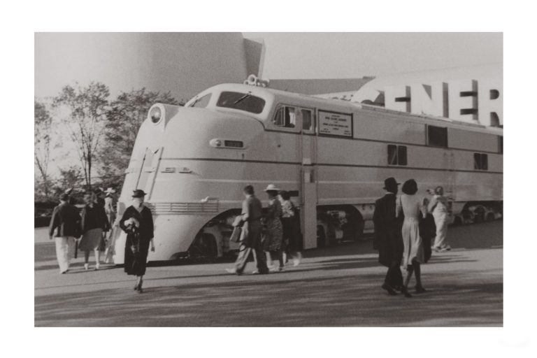 Photo d'époque locomotive n°06 - Locomotive Diesel General Motors Exposition Internationale New-York 1939