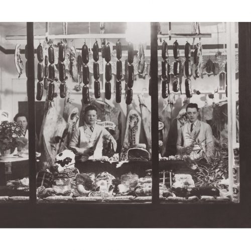 Photo d'époque commerce n°17 - boucherie