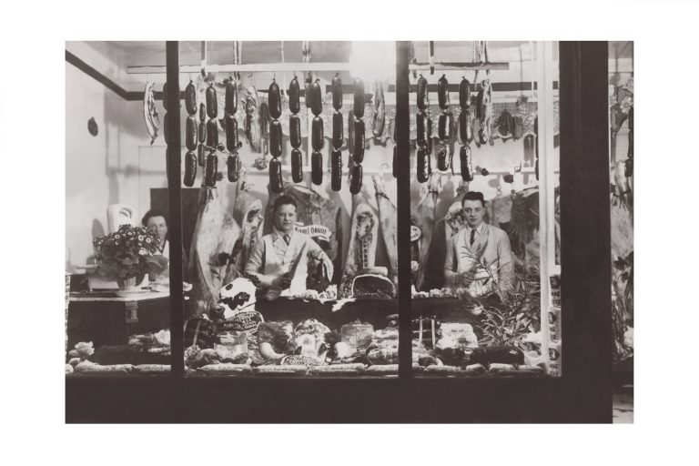 Photo d'époque commerce n°17 - boucherie