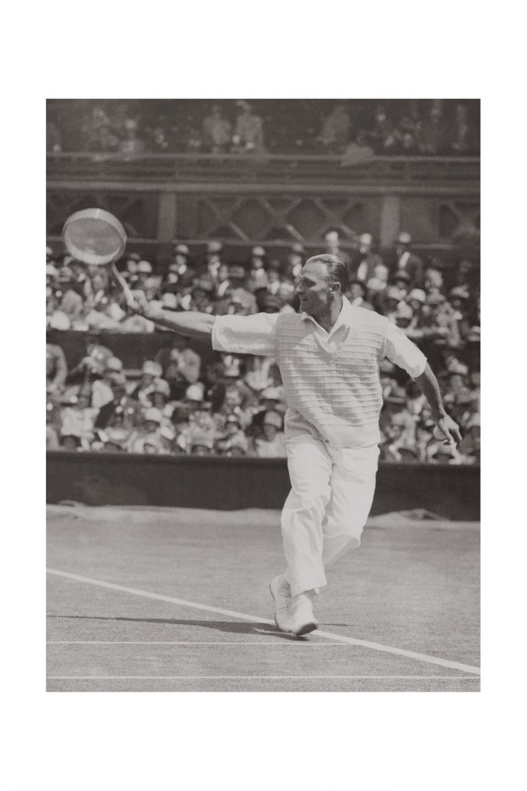 Photo d'époque sport n°41 - Otto Froitzheim - Wimbledon - Photographe Victor Forbin