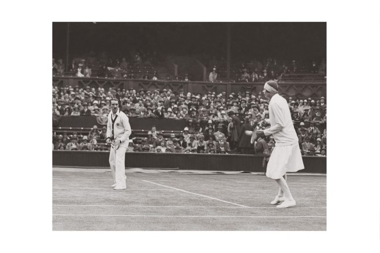 Photo d'époque sport n°52 - Wimbledon - double mixte G.R.O Crole-Rees et M.R. Watson