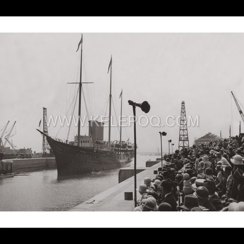 Photo d'époque sur l'eau n°05 - bateau royal "Victoria et Albert"